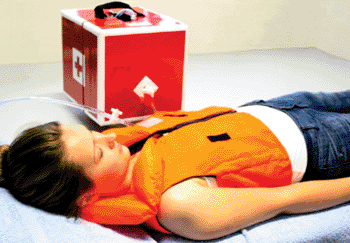 Image: Prefabricated functional prototype of the emergency hypothermia vest with integrated cooling pads (Photo courtesy of Hohenstein Institute).